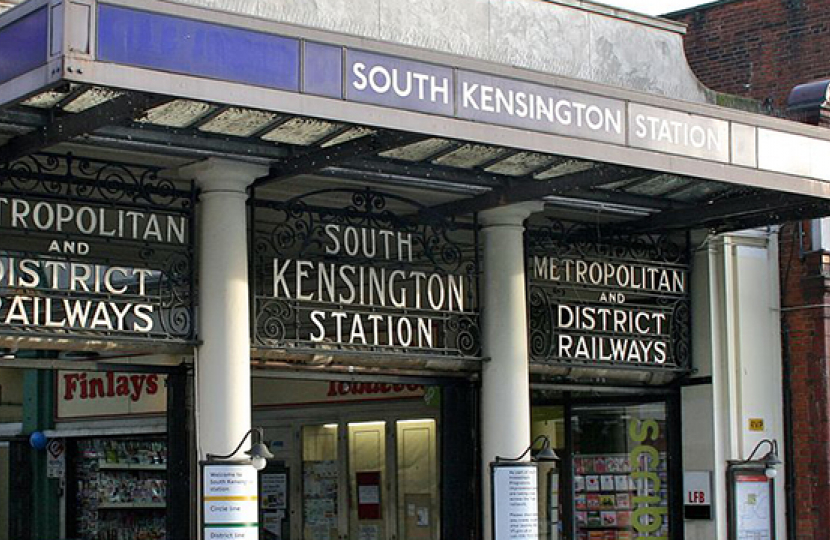 South Kensington Tube Station